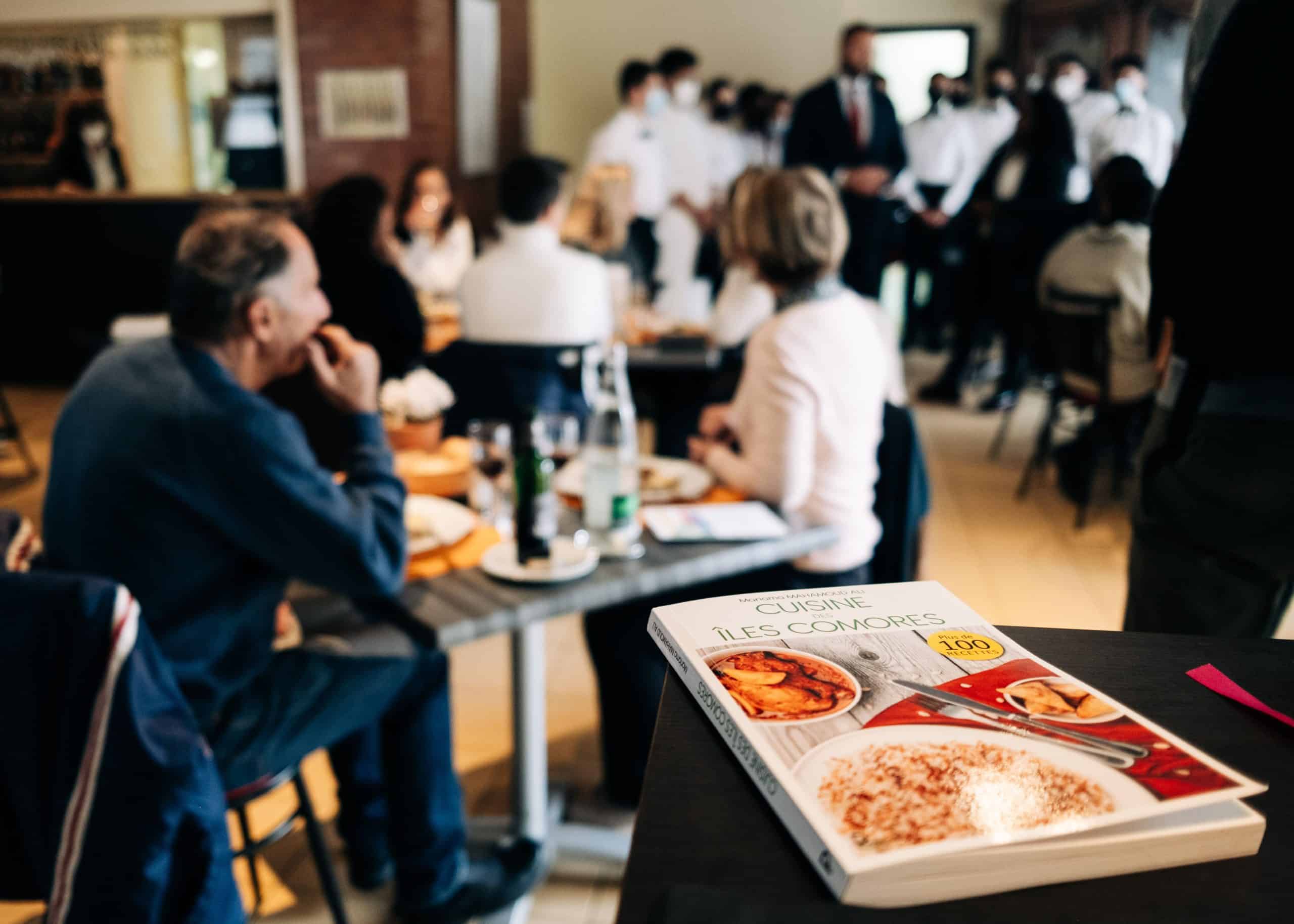 Cuisine comorienne à l'Institue Cadenelle